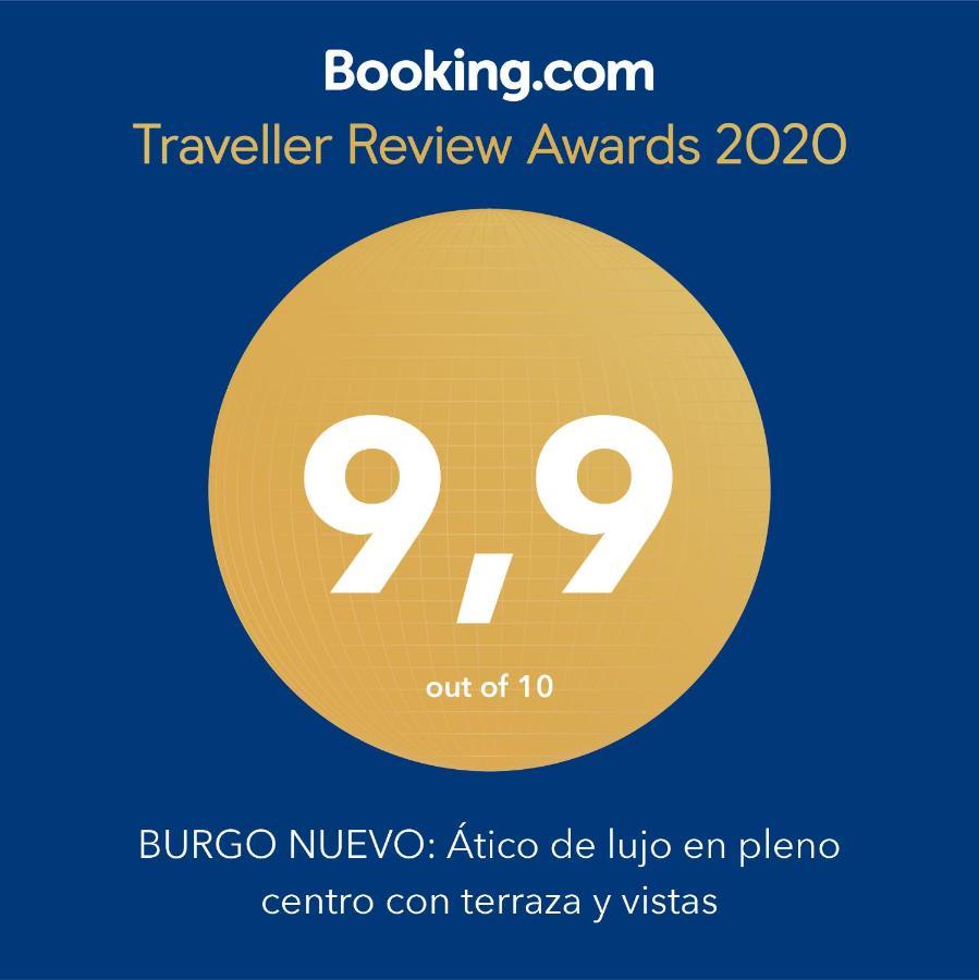 Burgo Nuevo Atico De Lujo En Pleno Centro Con Terraza Y Vistas - Leonapartamentos 外观 照片